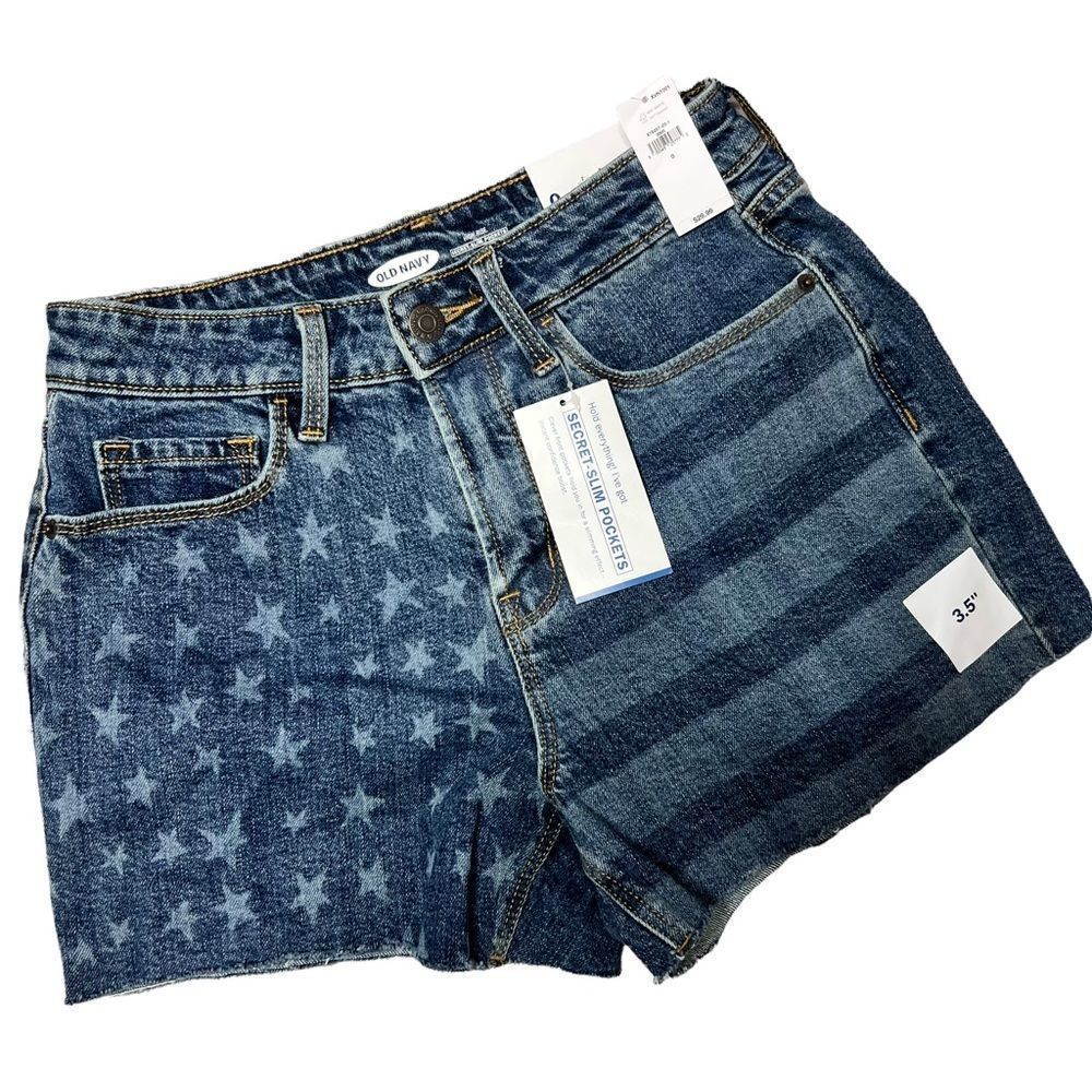 OLD NAVY HIGH RISE SHORTS 0